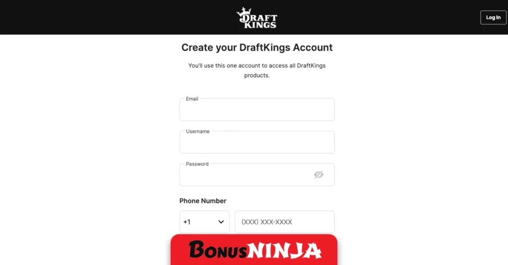 Draft kings sign up